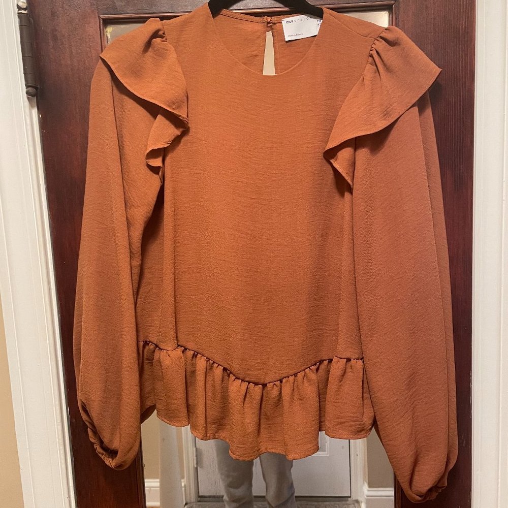 ASOS Ruffle Blouse - Picture 2 of 11